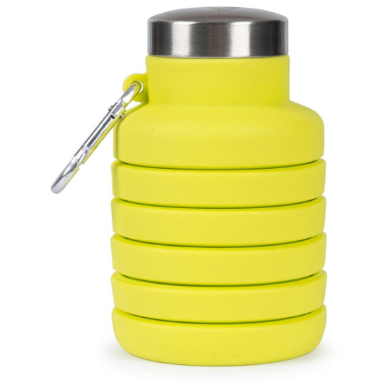 Trespass Μπουκάλι νερού Vavo Folded Silicon Bottle with Caribiner 500ml